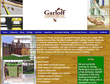 Tablet Screenshot of garloff-carpentry.com